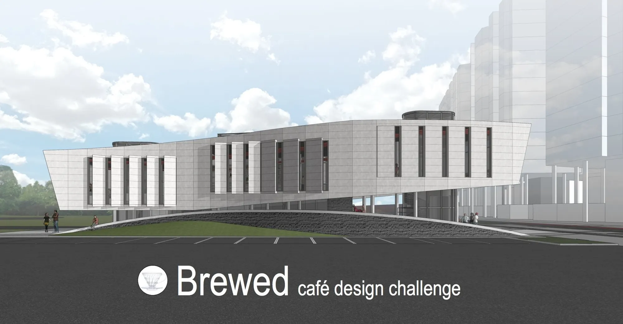 The Funnel: A Café Architecture Design That Filters Urban Speed Through Coffee