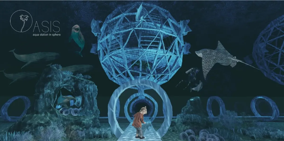 OASIS: Underwater Architecture for a Self-Sufficient Habitat in the Pacific