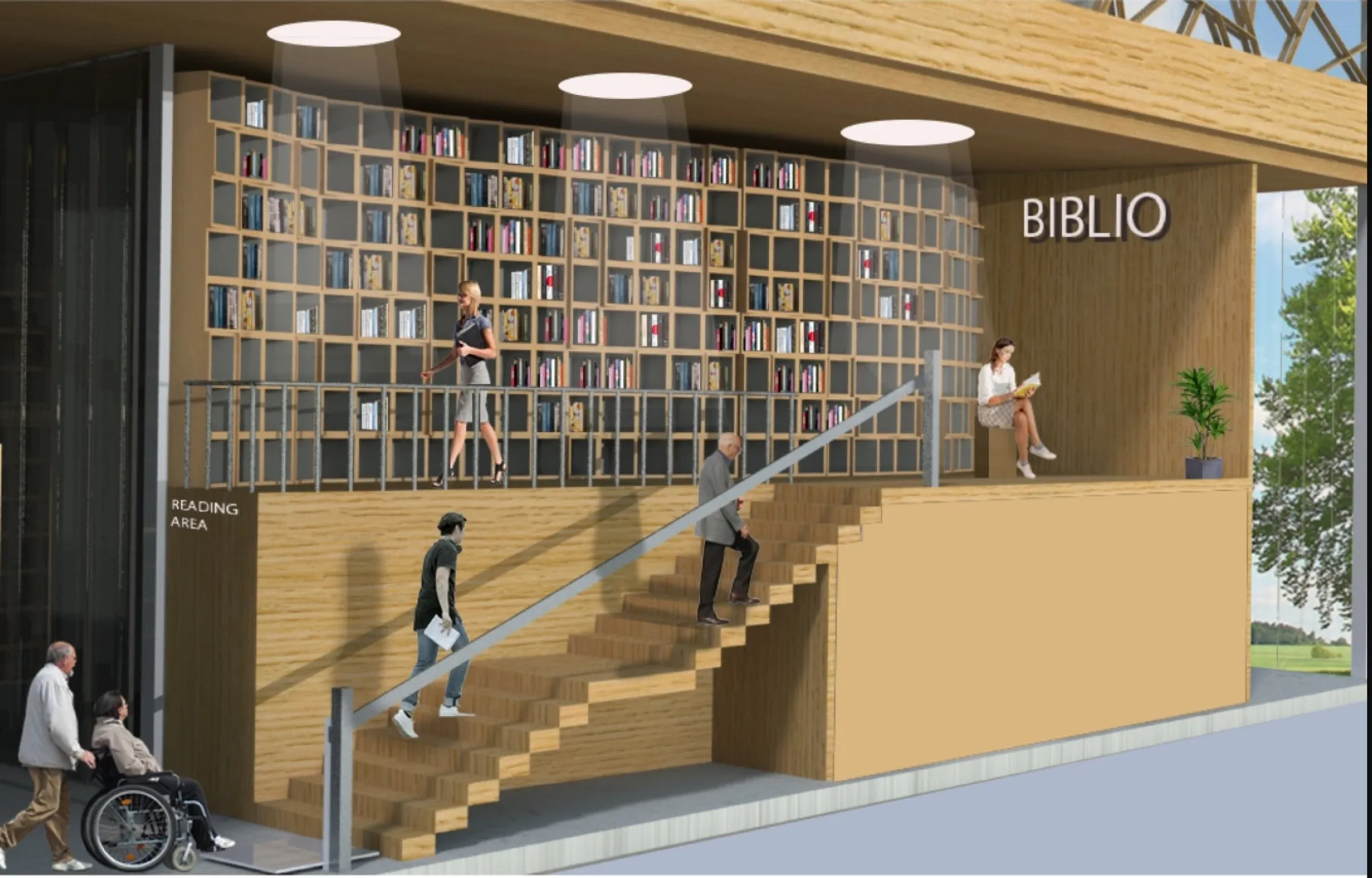 Biblio: Public Library Architecture for a New Age of Community Life