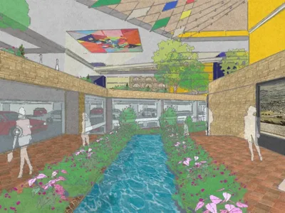 Barcelona in 2050: Recovering the Courtyard as Climate and Civic Infrastructure