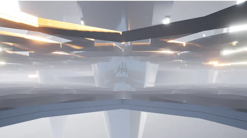 The main entrance frames the film center as floating organs above a public cave for collective experience.