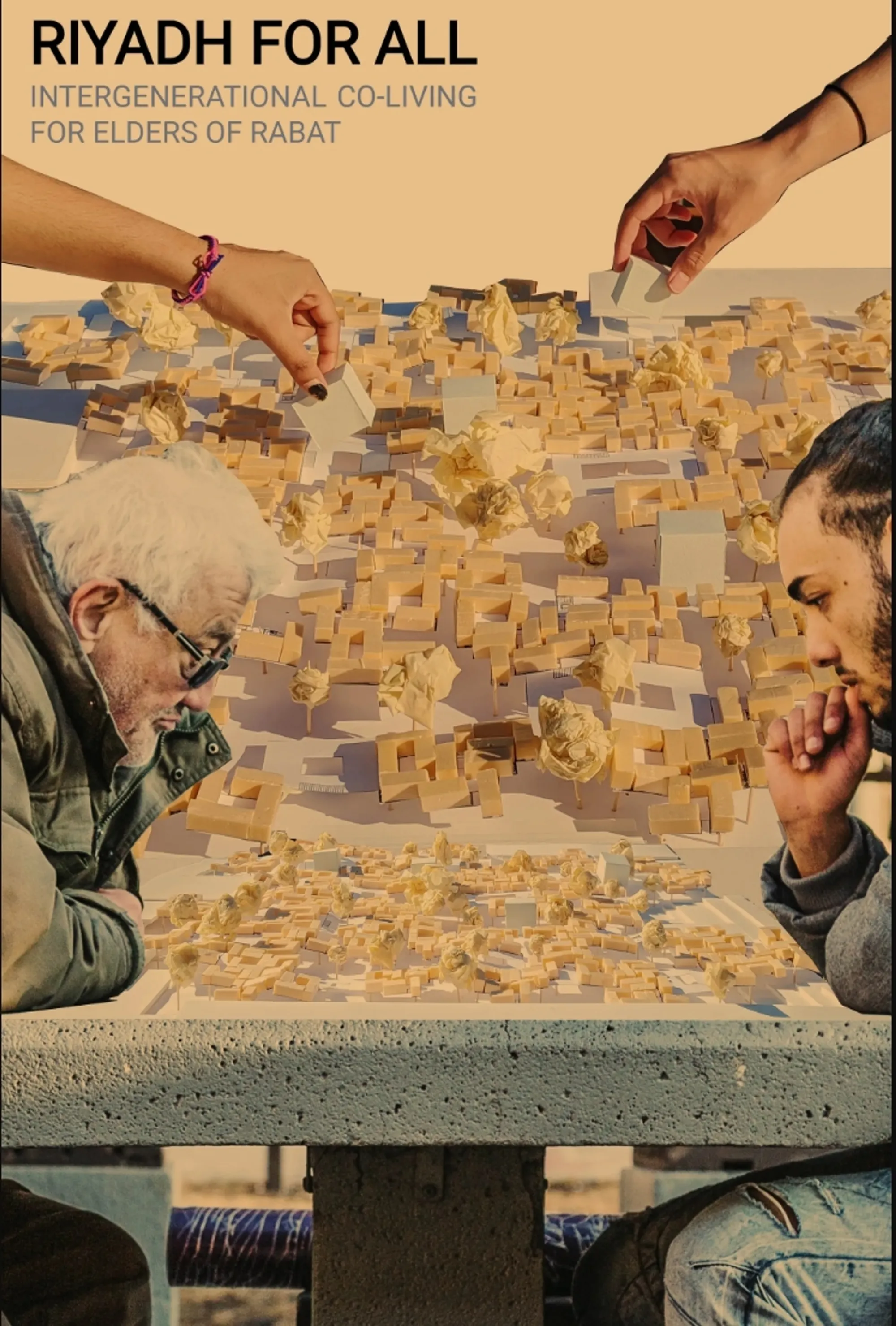 Riyadh For All: Intergenerational Urban Design for Active Aging in Rabat