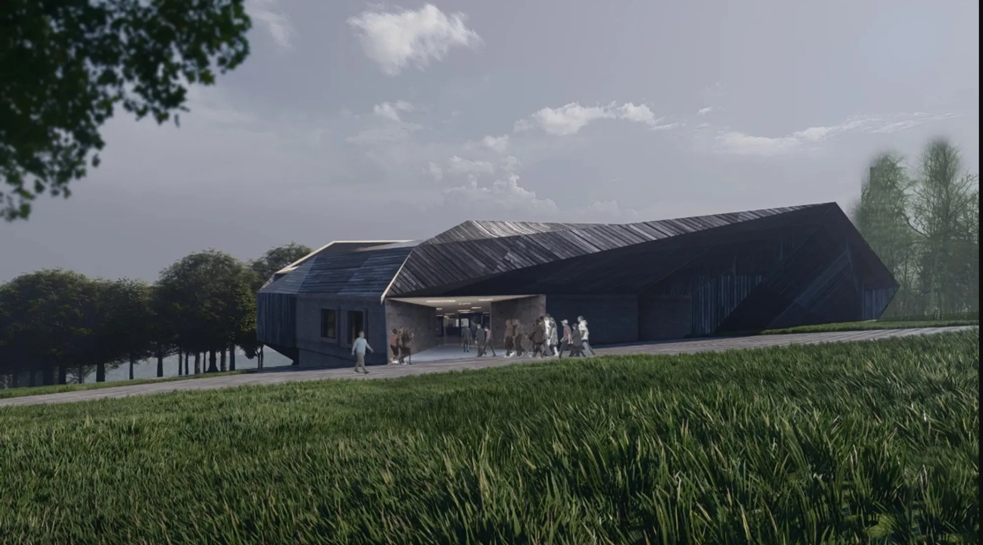 FOLDINGS: Sustainable Architecture Shaped by Nature, Landscape and Community