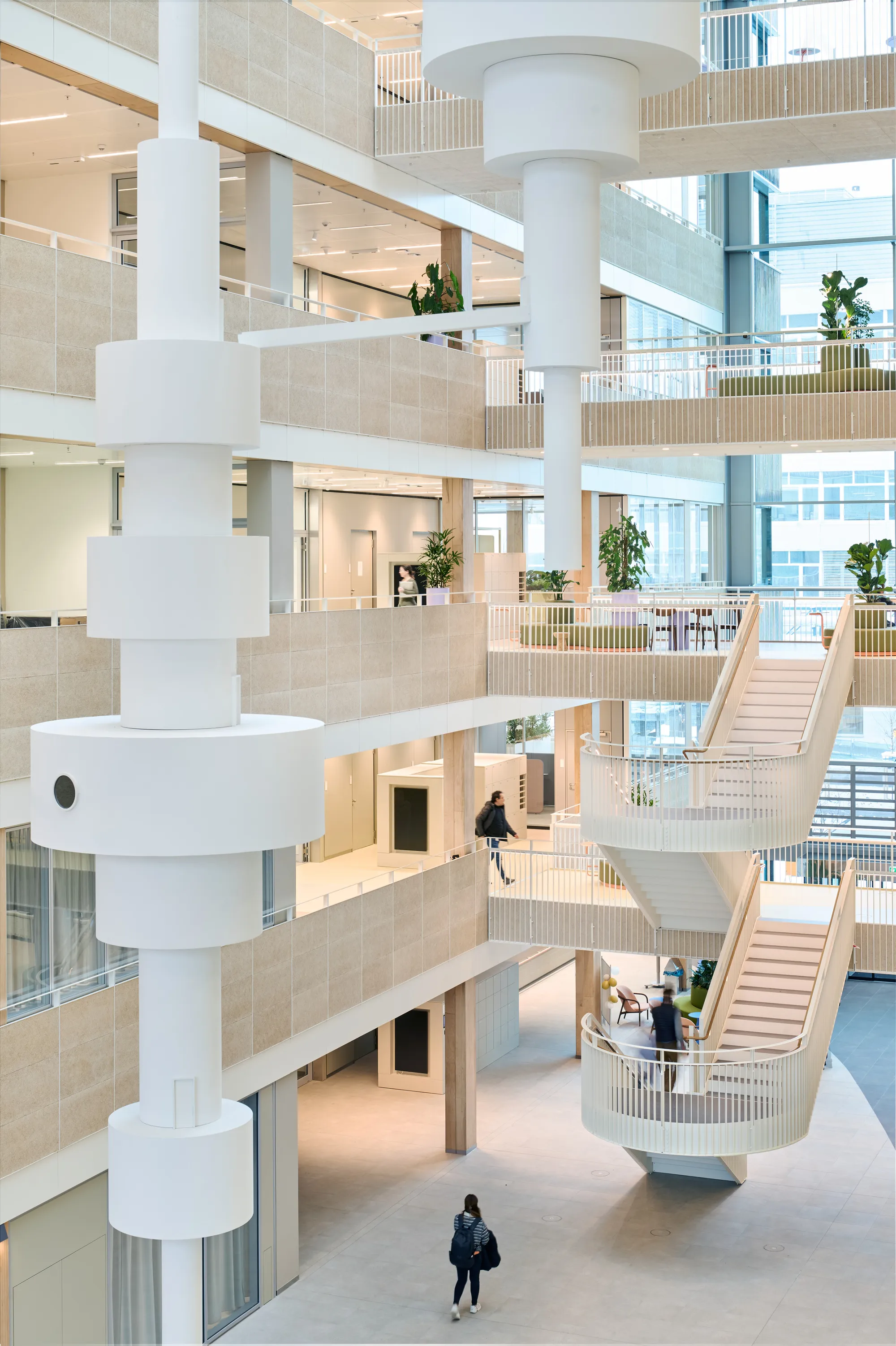 Studio Alexander Fehre Turns a €300 Million Roche Lab Complex into a Science-Inspired Interior World