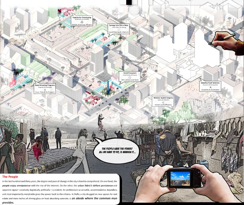 (pr)OpenCity maps a people-first urban fabric where adaptive systems, public life, and open-source design shape future city growth.