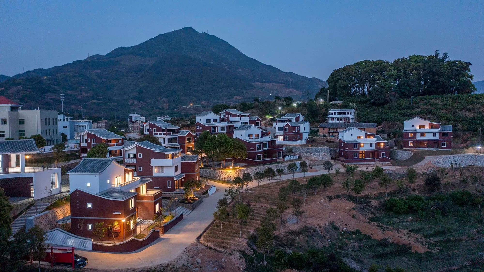 3andwich Design Plants a New Rural Community on a Fujian Hillside in Yongchun County
