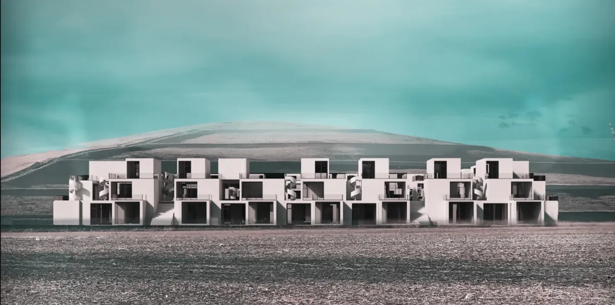 Step Town: Sustainable Architecture Rooted in Ziggurat and Caravanserai Traditions