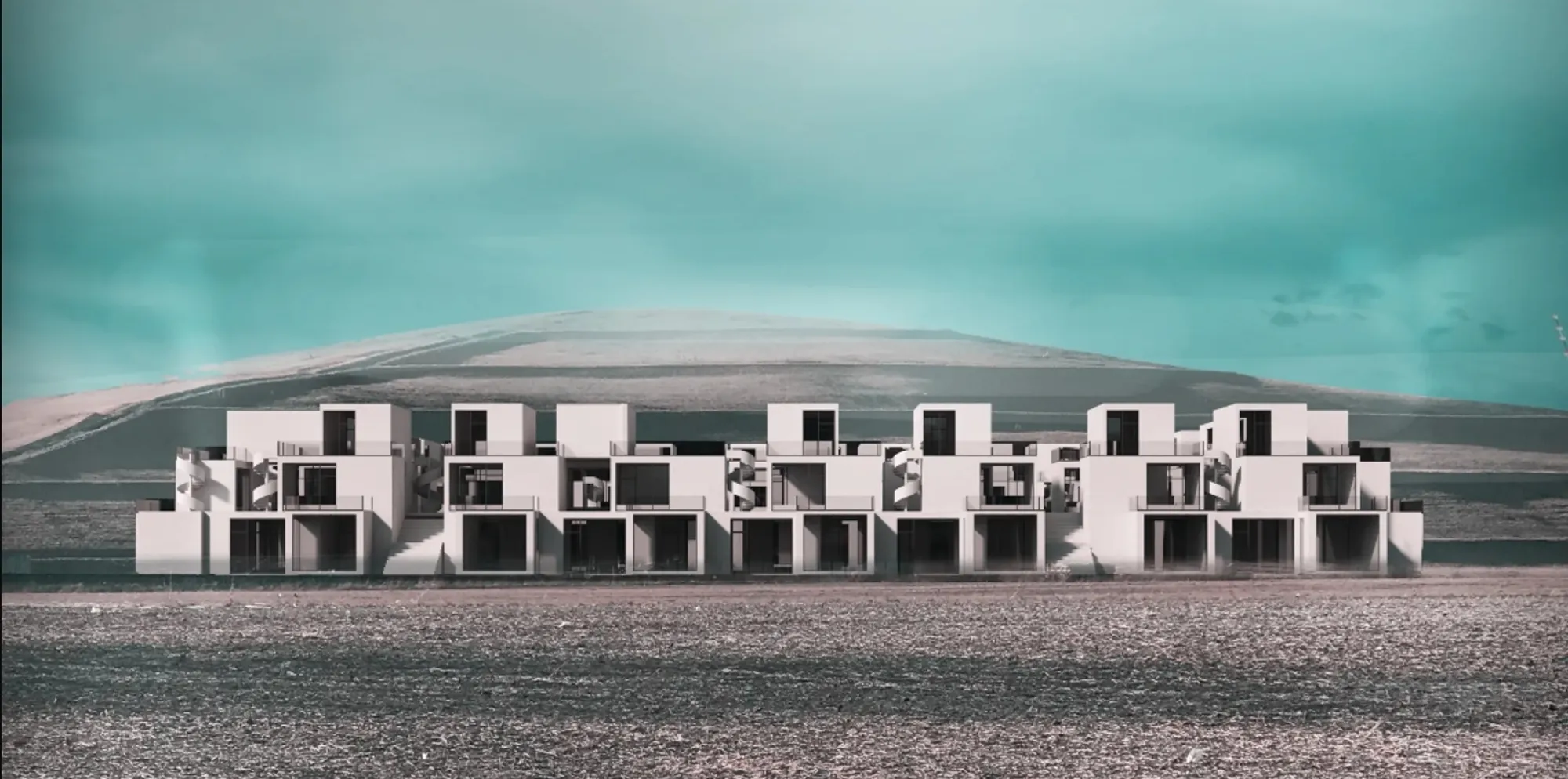 Step Town: Sustainable Architecture Rooted in Ziggurat and Caravanserai Traditions