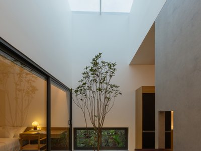 24Minimalist Architecture Wraps a Central Highlands Home Around an Open-Air Courtyard Garden