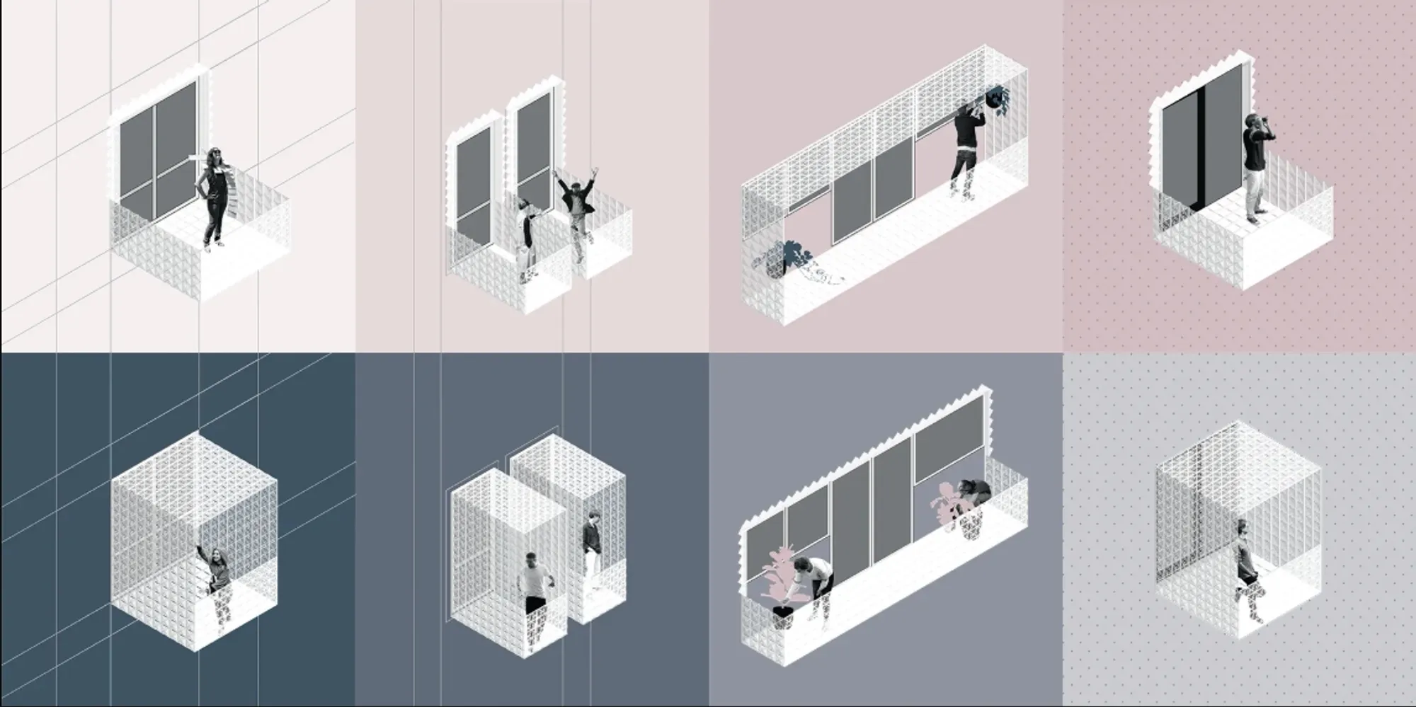 Balco: Modular Architecture Reimagines the Future Balcony Through Origami-Inspired Design