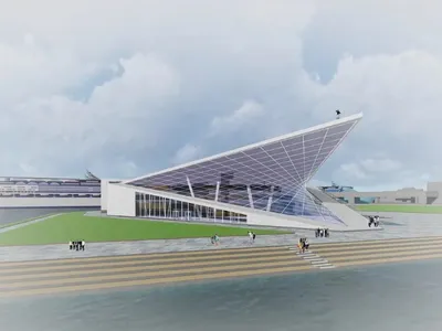 Seaside Opera: A Walkable Roof Turns Tallinn's Waterfront into a Civic Stage
