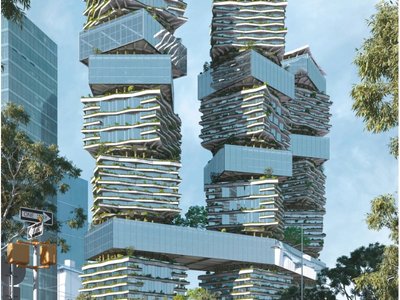 Hierarchy Towers: Sustainable Architecture for Vertical Co-Living in Singapore