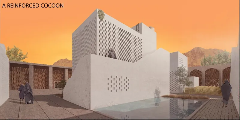 A Reinforced Cocoon: Vernacular Architecture for Security, Healing and Community in Qandahar