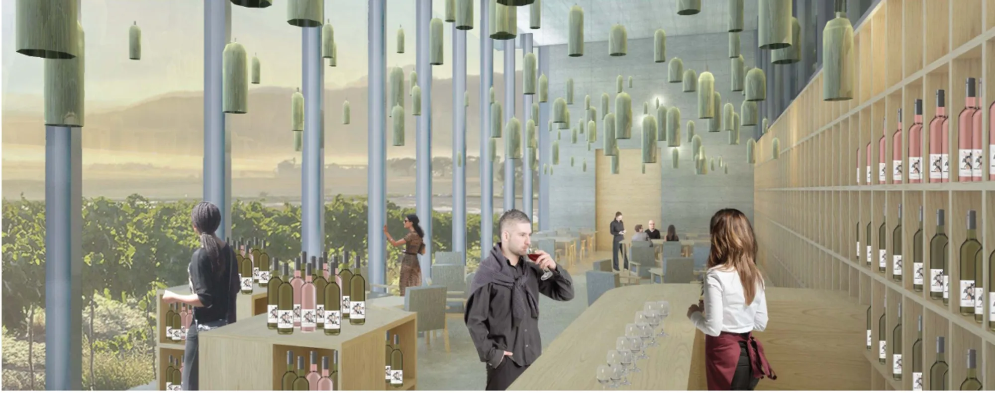 In Vino: Sustainable Architecture Shapes a Modern Winery Within the Vineyard