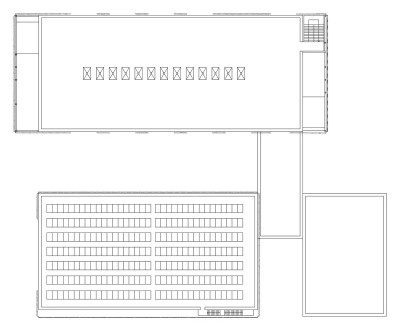 Roof plan. Drawing: Archisbang and Areaprogetti