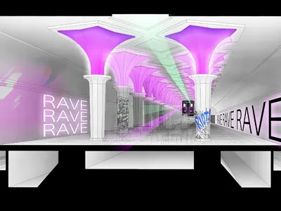 Moscow Metro Shelter: Underground Architecture for Life After Environmental Collapse