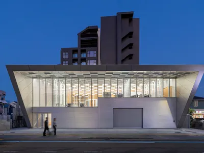 T2P Architects Office Channels the Logic of a Lightning Rod into a Sendai Branch Office