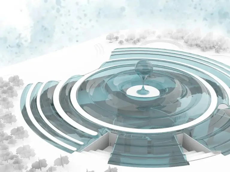 Immersion: An Opera House Born from Ripples, Sound Waves, and Coastal Terrain