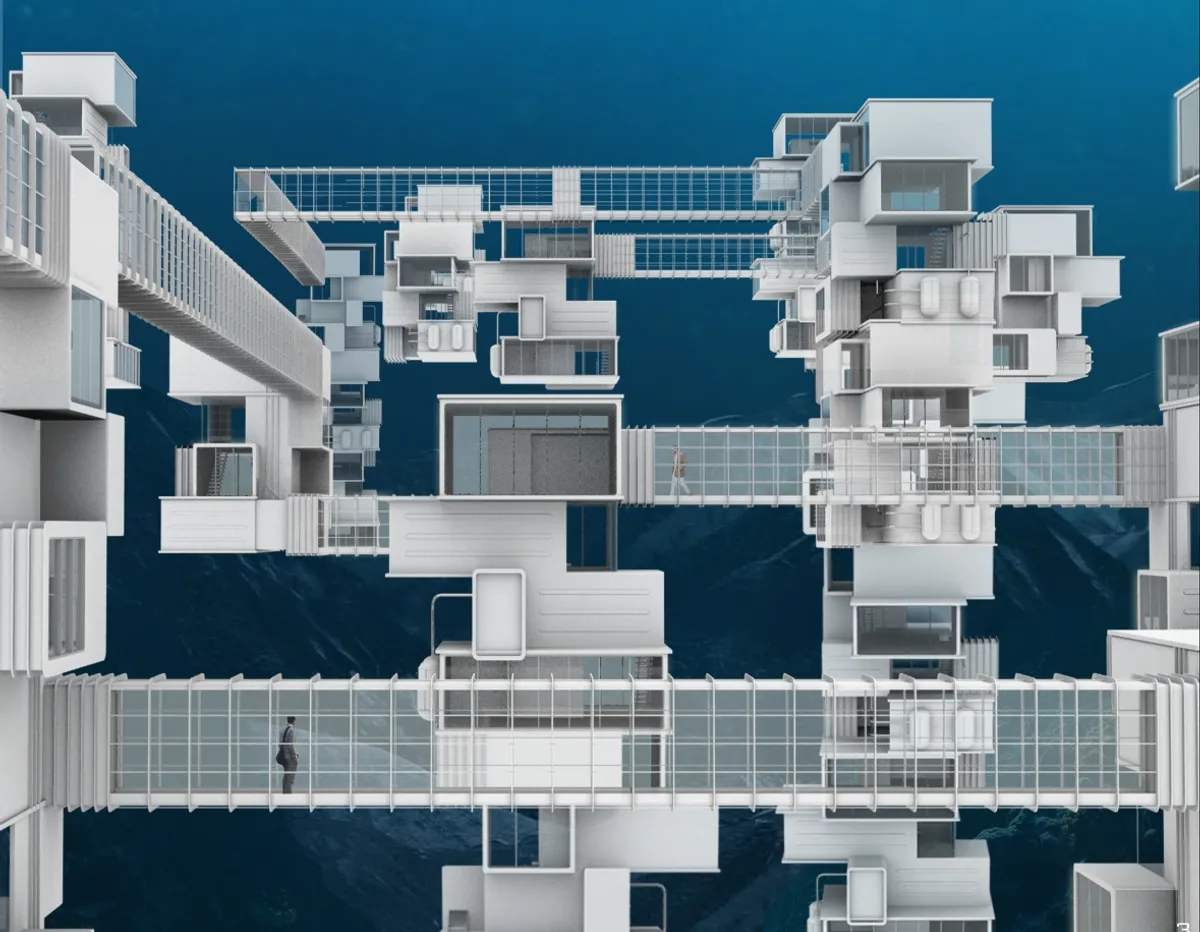 Aquatic Beacon: Underwater Architecture for Ocean Research and Restoration