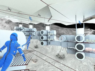 Ceres Umbrella Mining City: Space Architecture for Asteroid Mining on Ceres