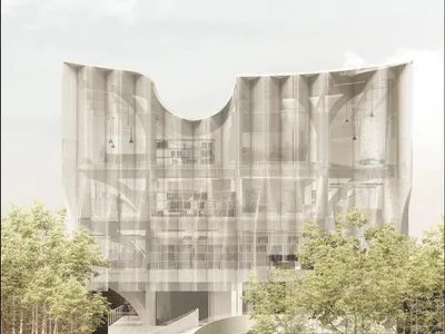 TReading: Modern Library Architecture Designed as a Social Tree