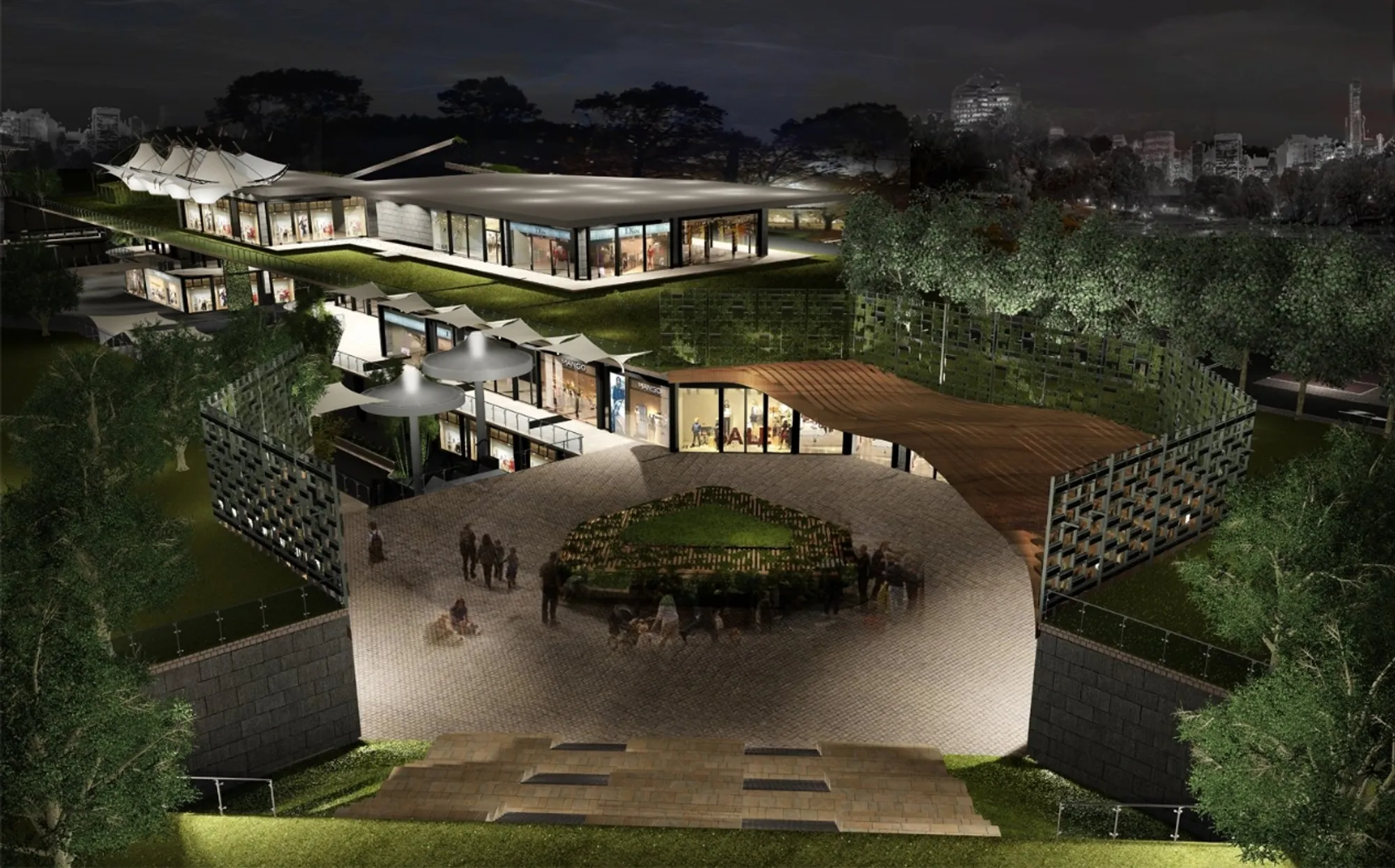 Open Air Shopping Centre: Green Architecture Reimagines the Commercial Retail Experience