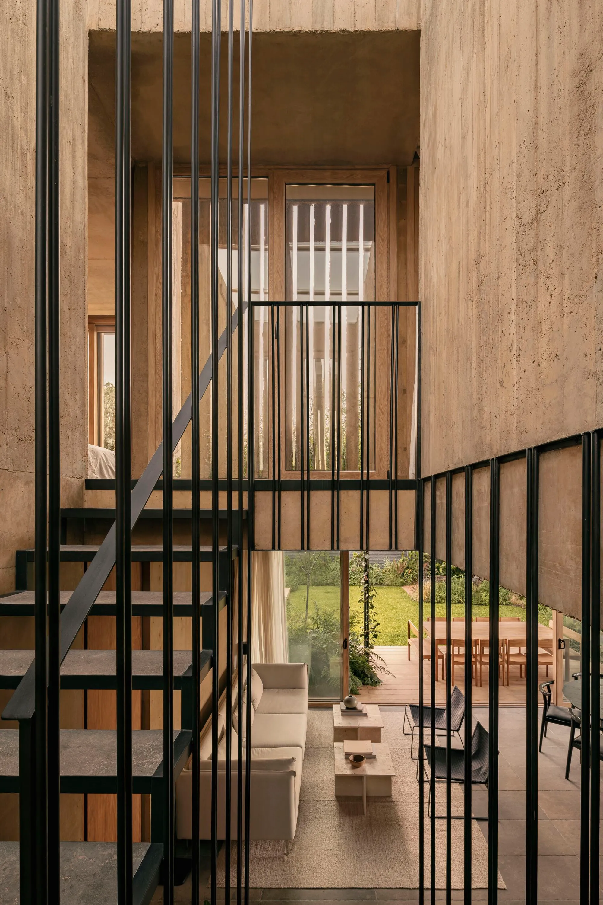 Gonzalo Bardach Builds a Concrete House in San Isidro That Reveals Itself Through Filtered Light