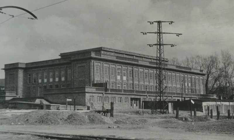 Fig. 4. The MCC building in 1955 (source: Gdańsk Museum Collections, album no. MHMG/IN/3551)
