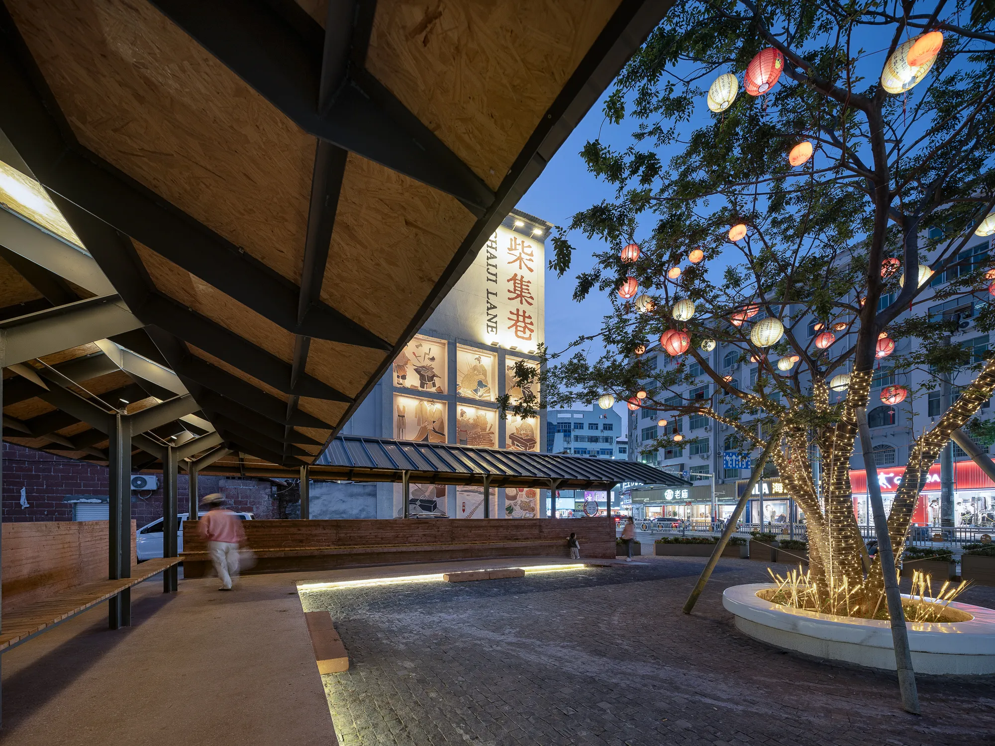 TJAD and DCA Revive a Fading Jiangxi Lane District with Pavilions, Plazas, and Careful Stitching