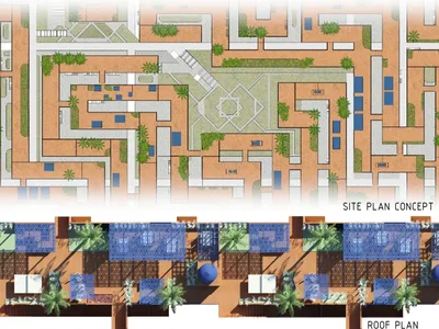 Co-live: Senior Living Architecture Shaped Around Community in Rabat