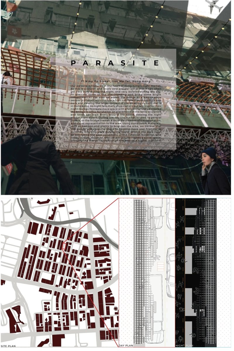 P-A-R-A-S-I-T-E: Sustainable Architecture Above Hong Kong’s Night Market