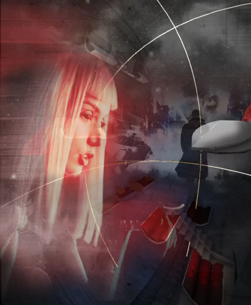 Immersive projections place viewers inside the cinematic frame, dissolving the conventional screen.