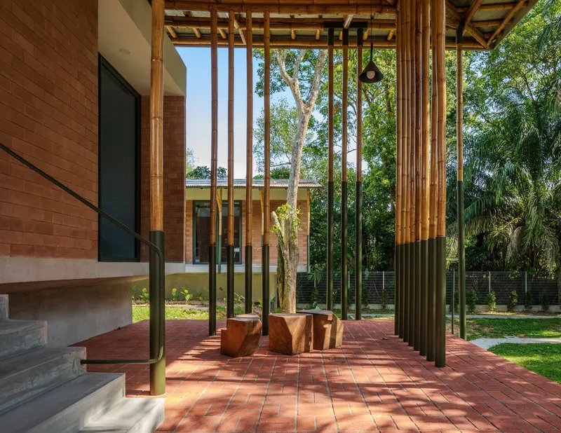 Eleena Jamil Architect Builds Its Own Studio and Guesthouse from Earth and Bamboo in Selangor