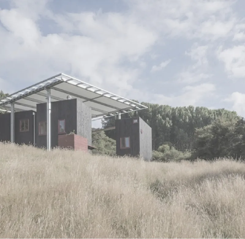 The Ecological Era presents architecture integrated with landscape and sustainable living.