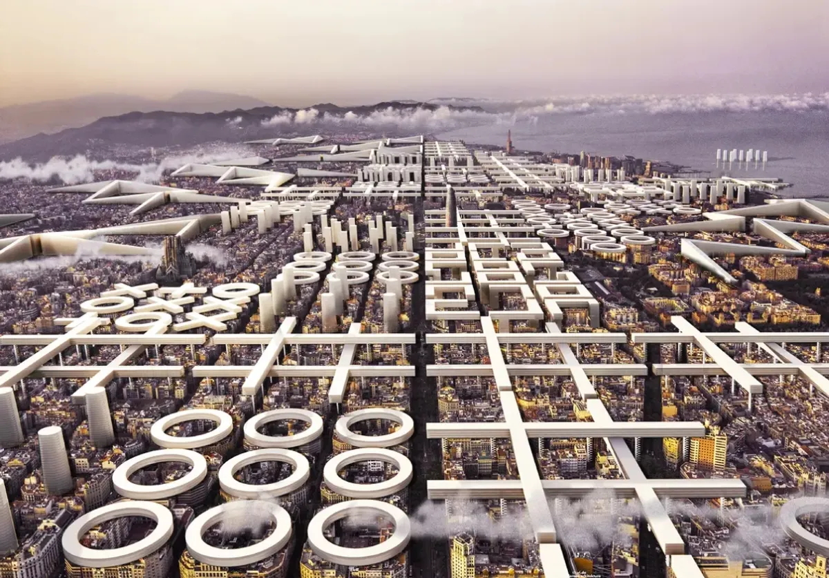 HYPERBLOCK: Flexible Urban Design for Barcelona’s Future City