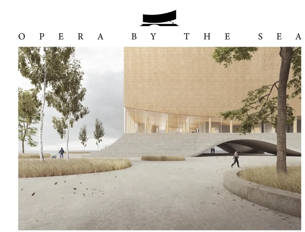 New Opera for Estonia: A Wave-Formed Timber Hall on Tallinn's Waterfront