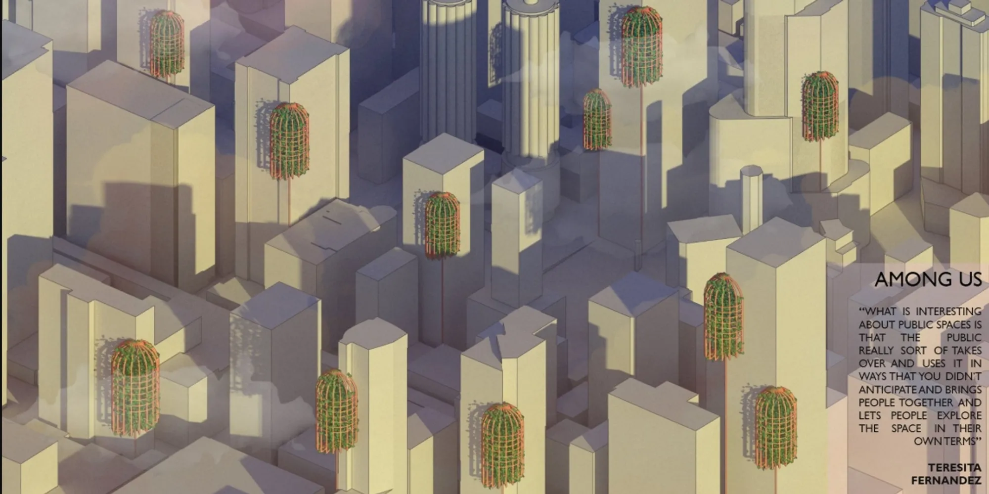 Sustainable Architecture Reclaims the Skyscraper: AMONG US by Parth Gurnani