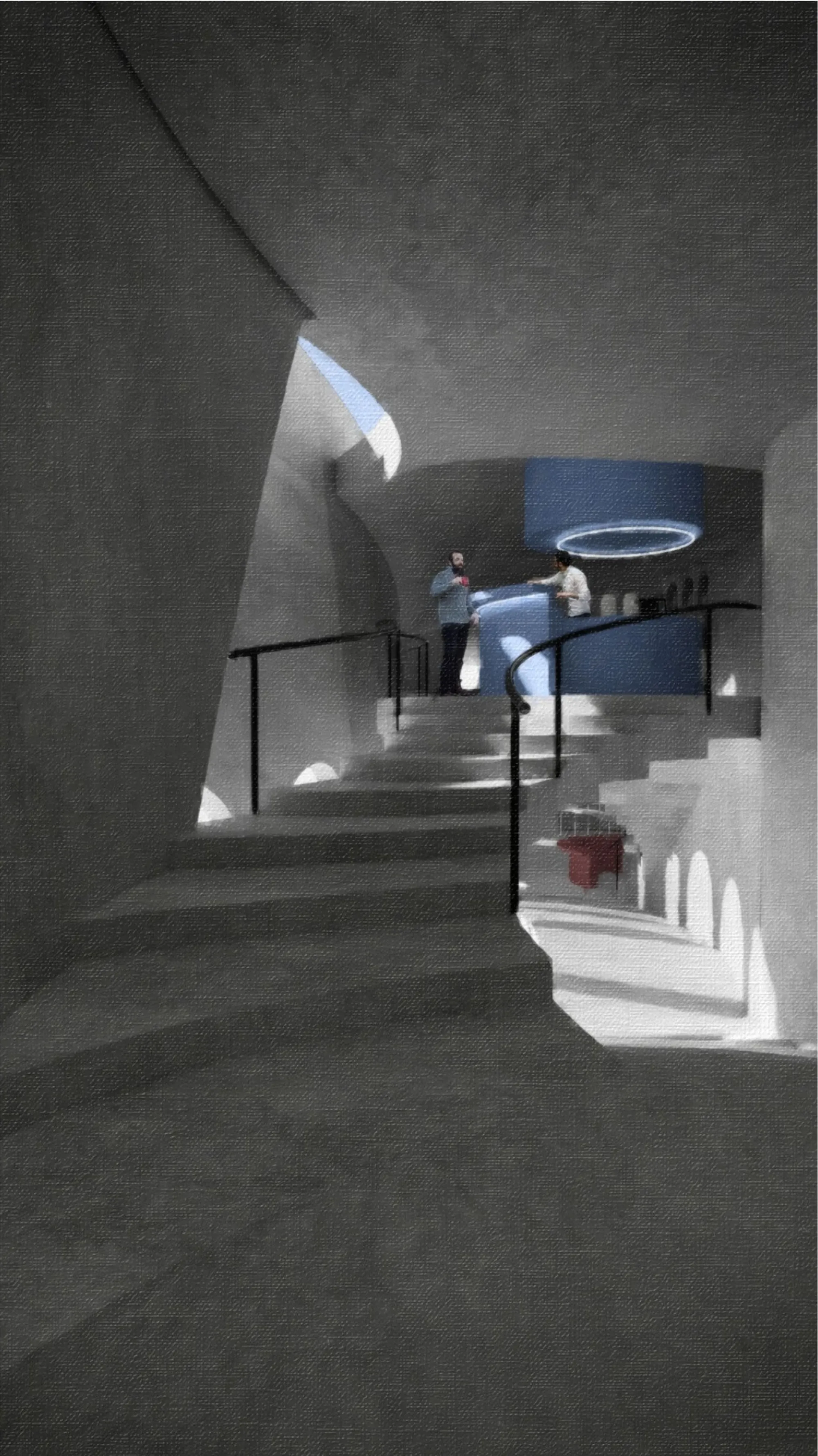 Brew Hub: A Coffee Shop Design Built Around Movement, Information, and Social Connection