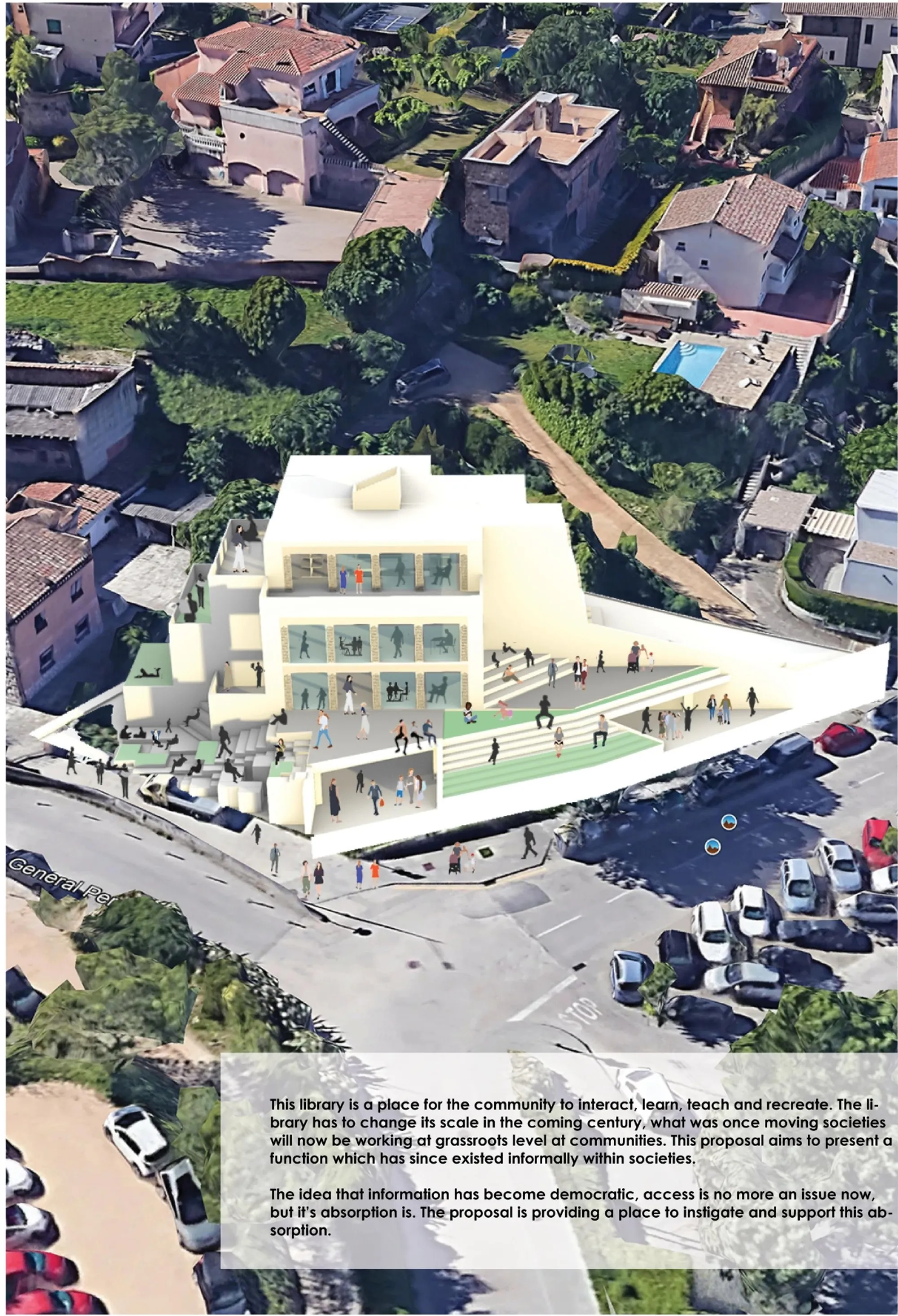 Community Library in Girona: A Replicable Model for Inclusive Library Architecture