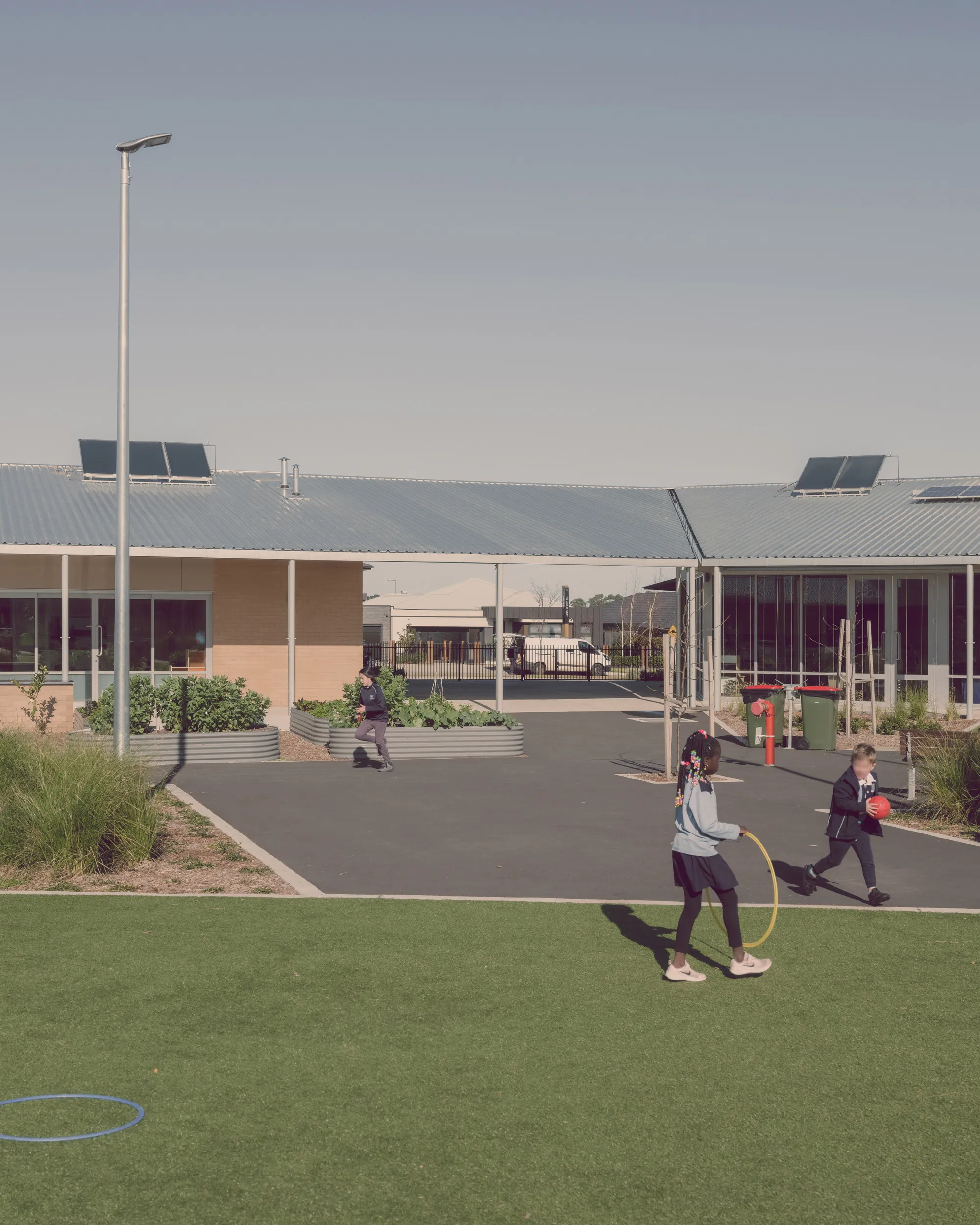 Kerstin Thompson Architects Builds a Primary School as a Village Around a Civic Heart in Melbourne