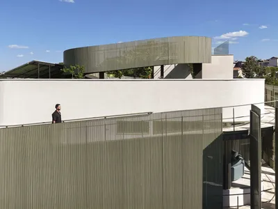 efcarquitetura Wraps an Accessible Home in a Continuous Spiral Ramp in Indaiatuba