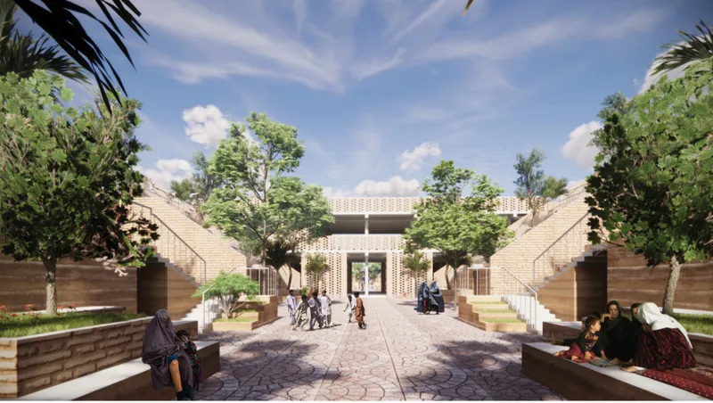 A landscaped central courtyard creates a safe and welcoming space for everyday social interaction.