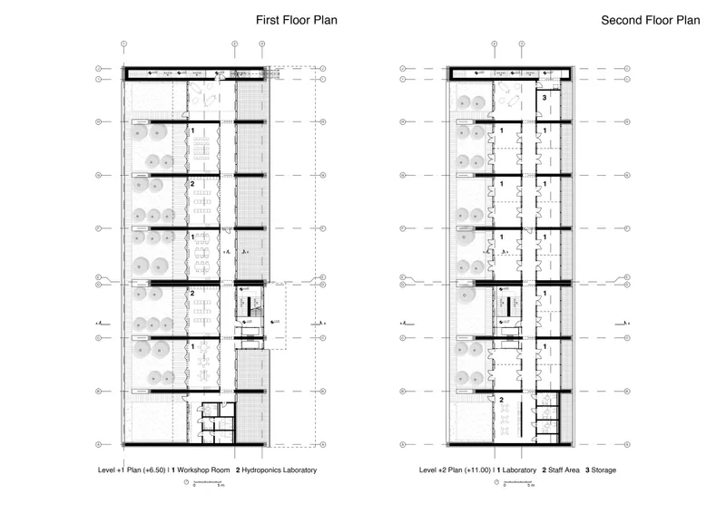 First Floor Plan &amp; Second Floor Plan