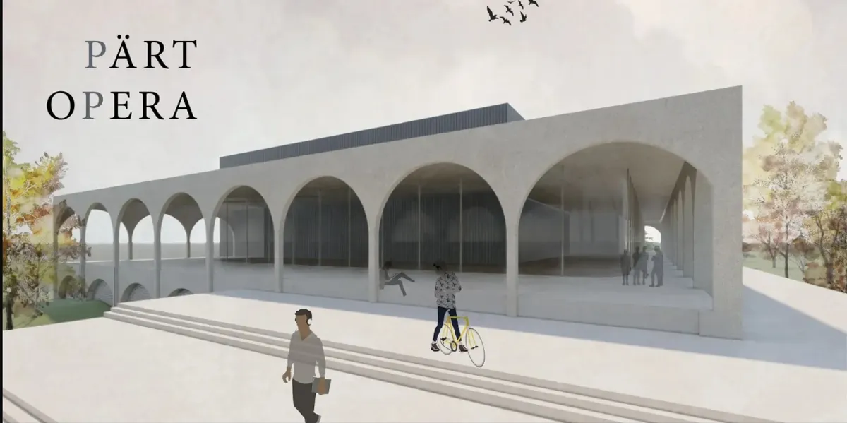 PÄRT OPERA: A Monumental Stone Platform That Turns an Opera House into Public Infrastructure