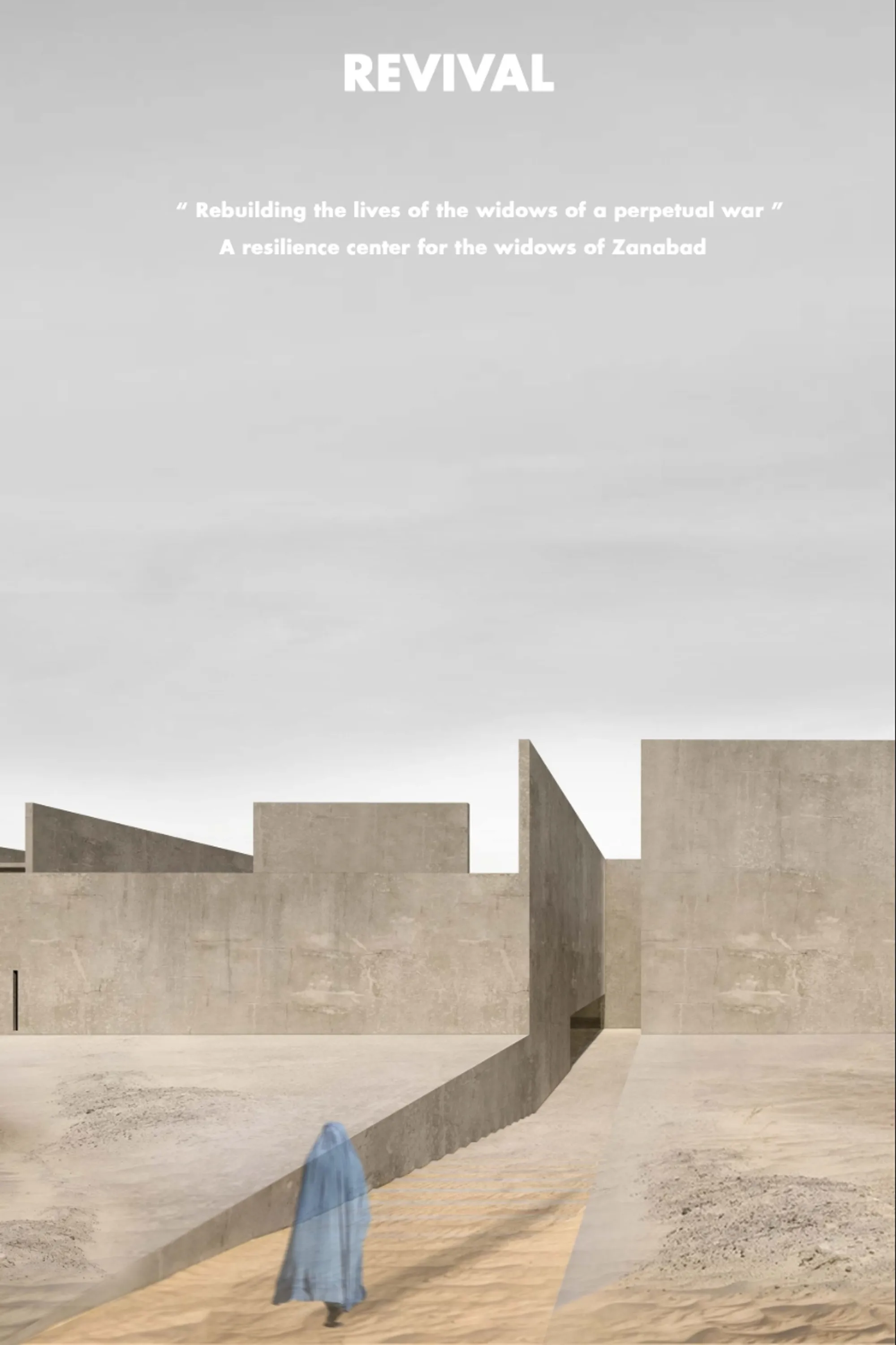Revival: Sustainable Architecture for the Widows of Zanabad