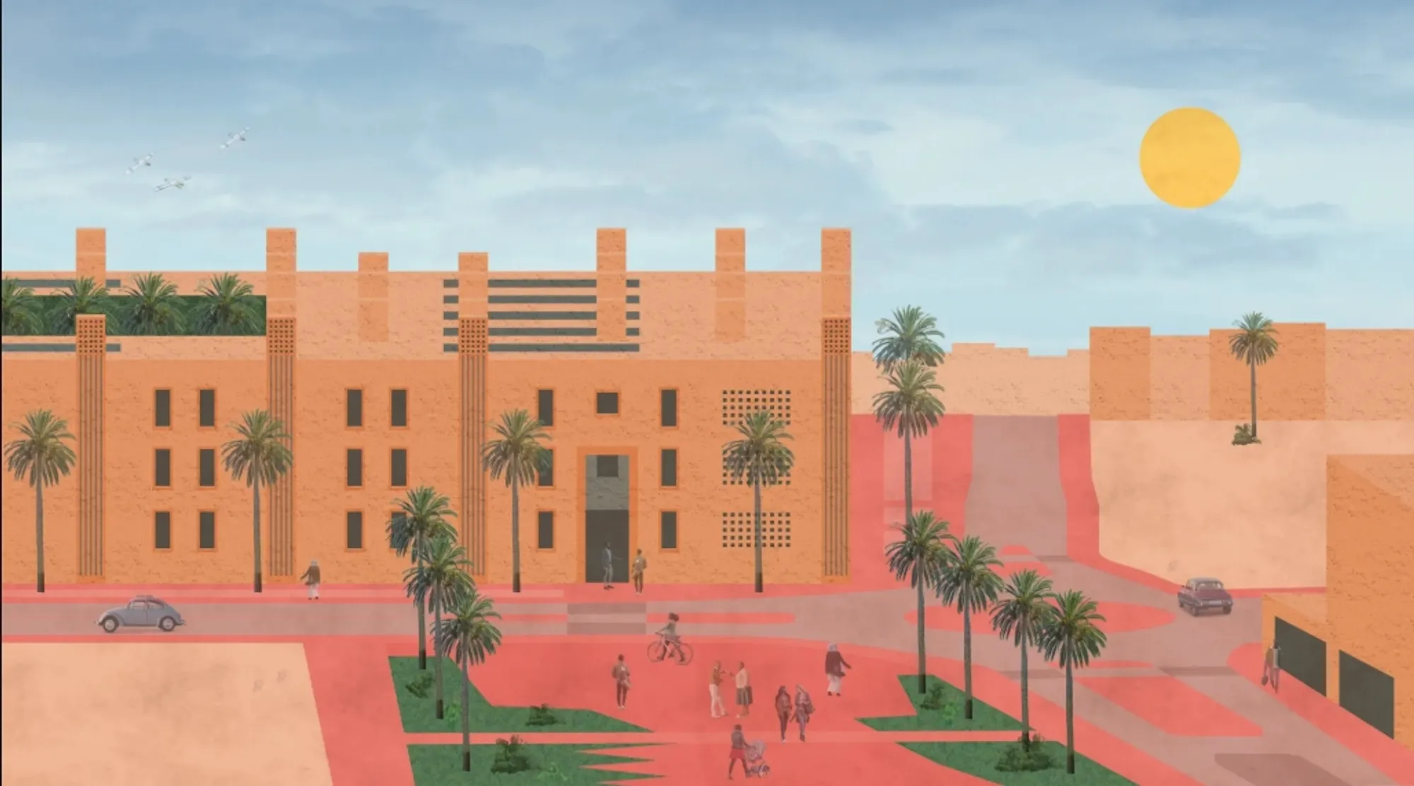 Ville Nouvelle Temara: Senior Living Architecture as a City Within the City