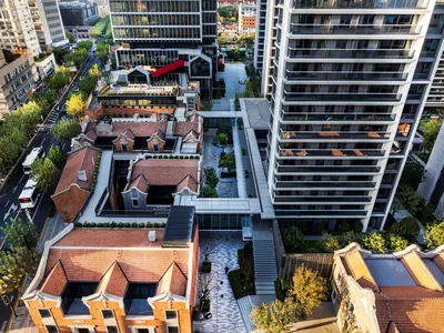 Nikken Sekkei Stacks a Three-Dimensional Lilong Atop Shanghai's Historic Alleyways