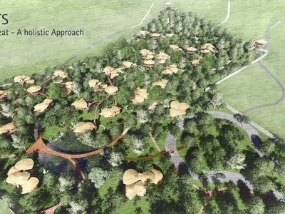 Riverine Eco Retreat: Sustainable Architecture Inspired by Nature