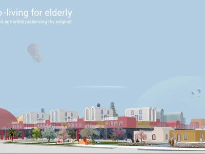 Co-life: Senior Living Architecture Rooted in Moroccan Culture