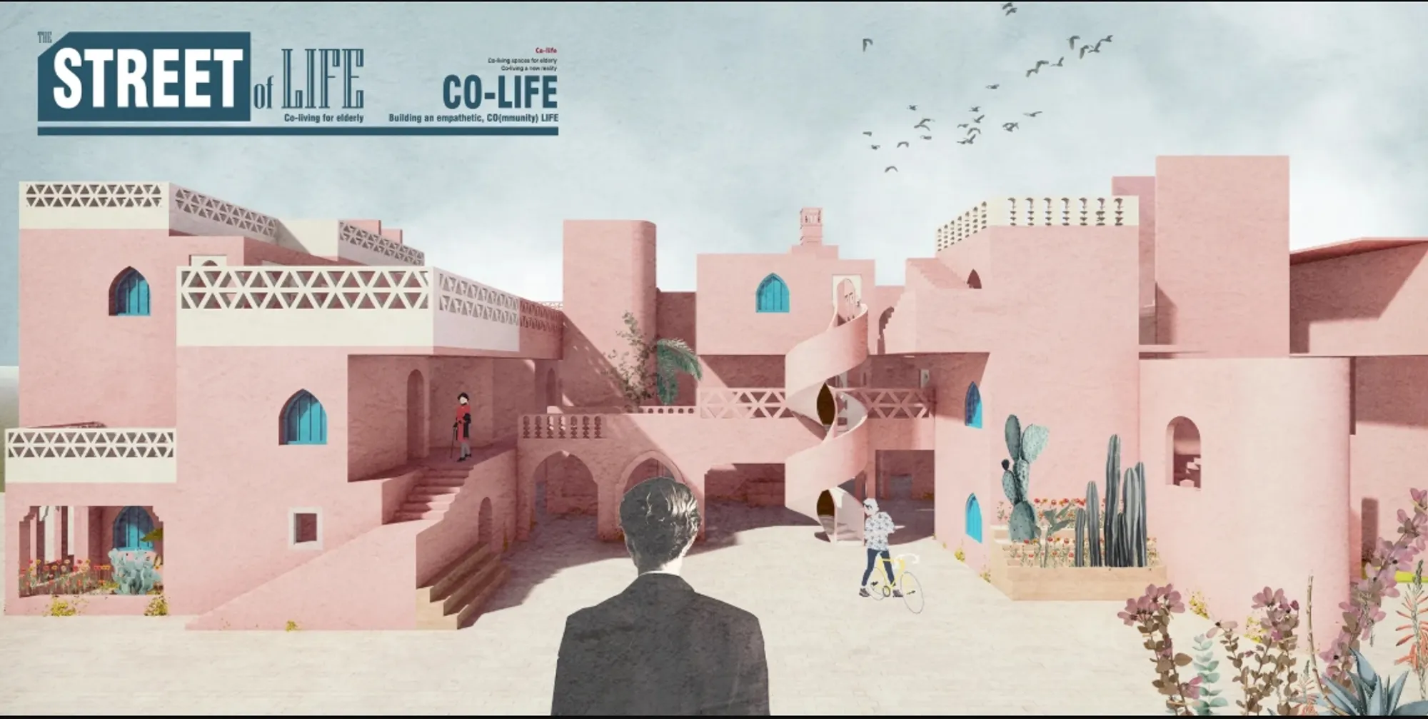 The Street of Life: Senior Living Architecture Rooted in Moroccan Community Life